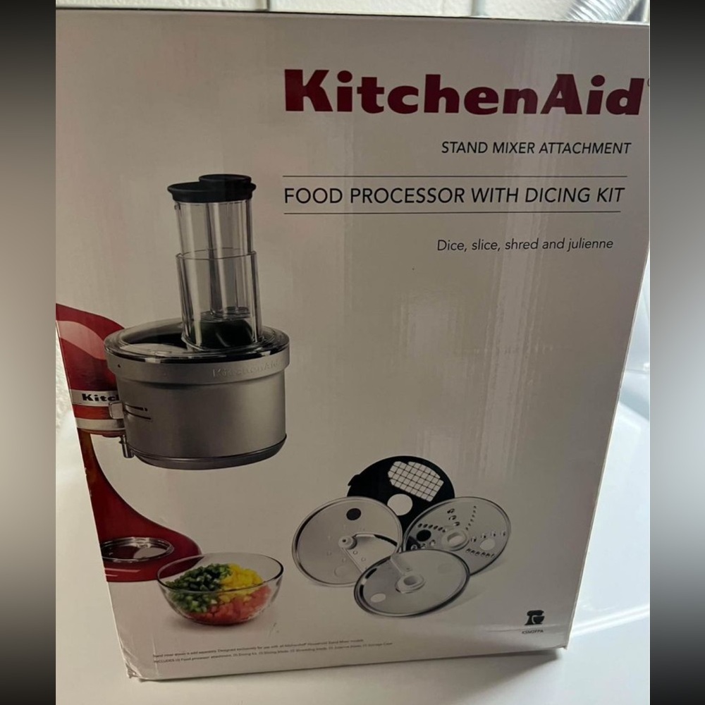 KitchenAid Mixer Attachment - Food Processor with Dicer Kit